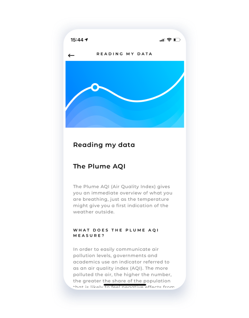 Flow, by Plume Labs The first smart air quality tracker